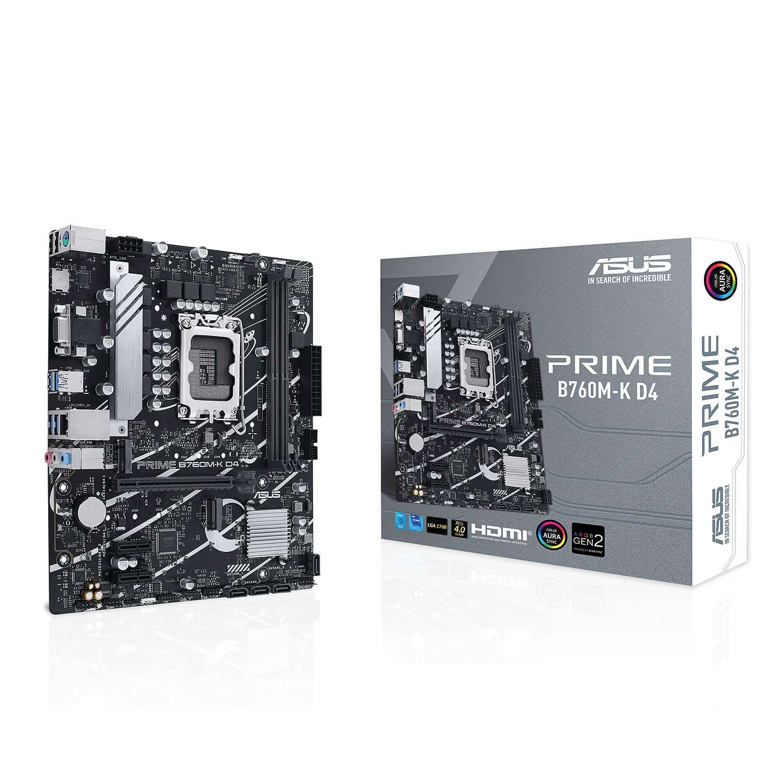 Carte Mère ASUS PRIME B760M-K socket LGA1700 DDR4
