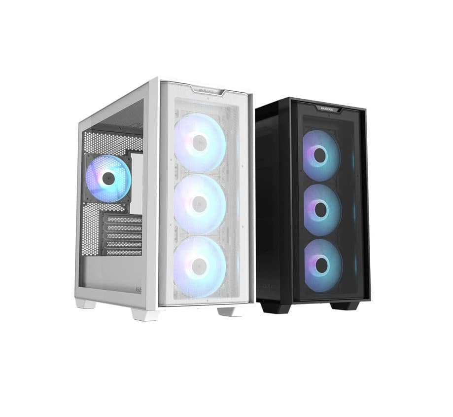 Boîtier PC ASUS A21 Plus TG ARGB Micro-ATX
