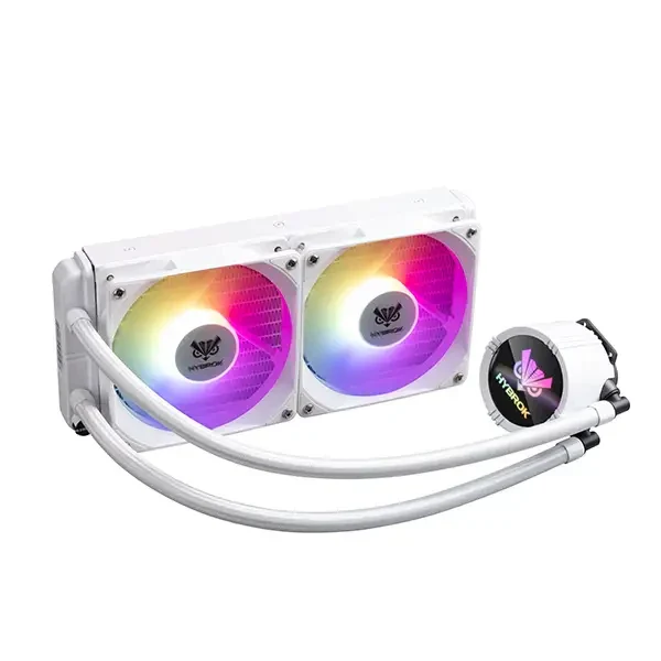 Refroidisseur Liquide CPU Hybrok HL240W ARGB 240mm White